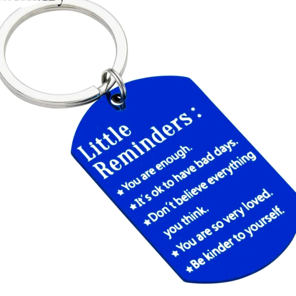 Little Reminders Keychain, Inspiration Keychain, Fun Keychain, Motivation